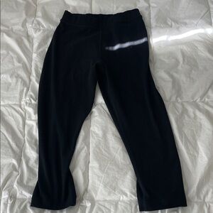 Alo ribbed crop legging size XS
